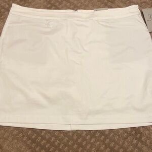 PGA Tour bright white Golf Skort Casual size 18